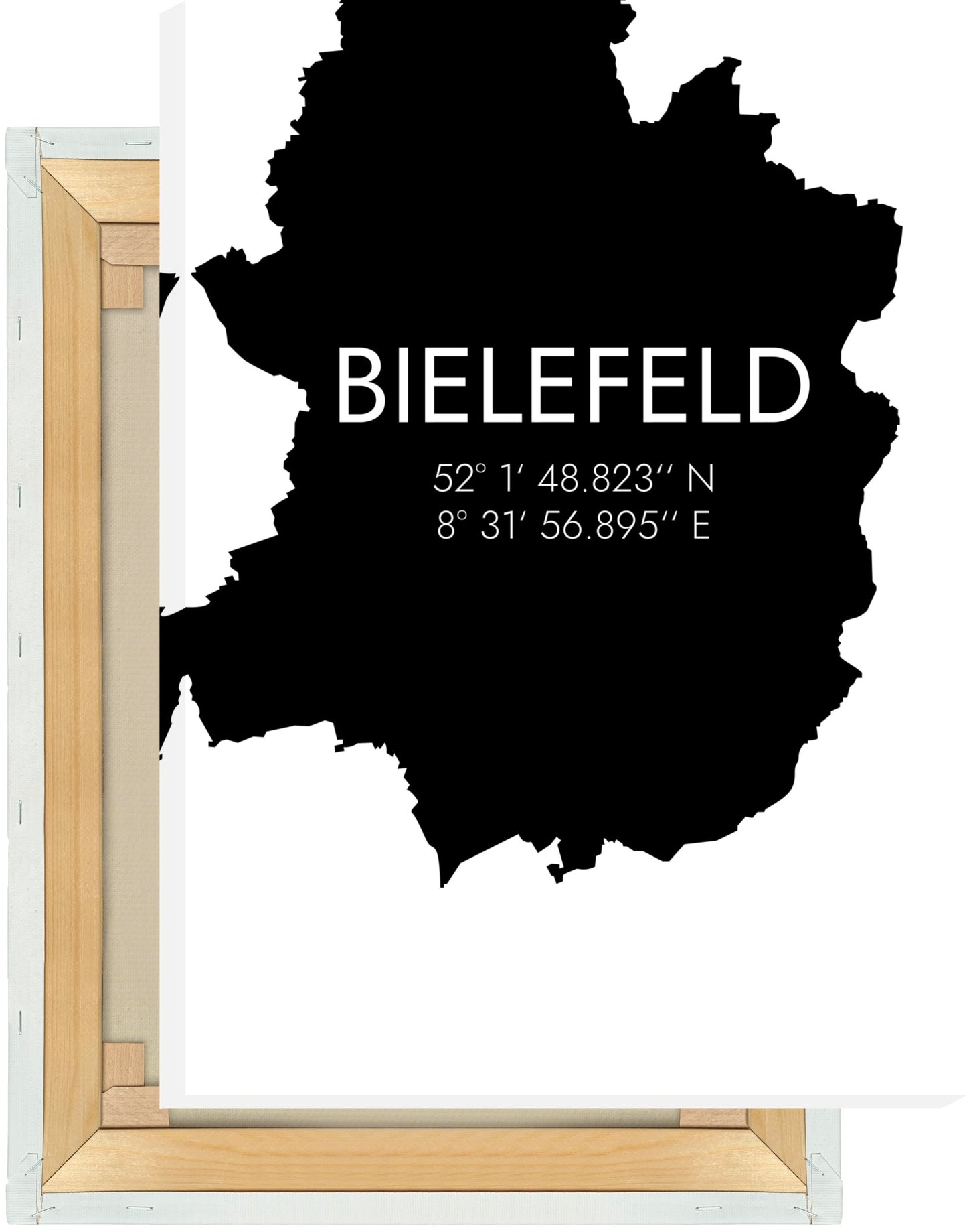 Leinwand Bielefeld Koordinaten #5