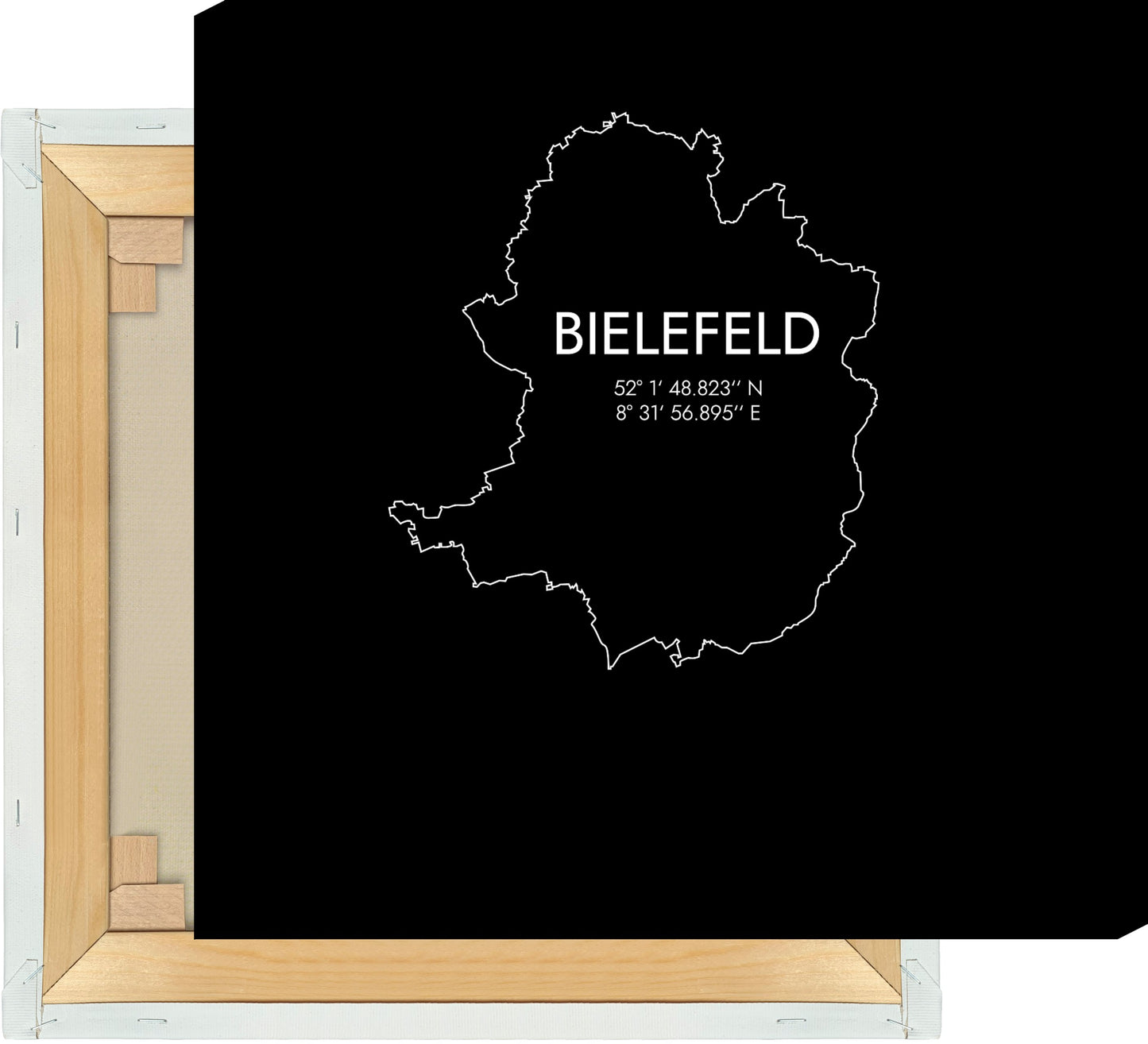 Leinwand Bielefeld Koordinaten #7