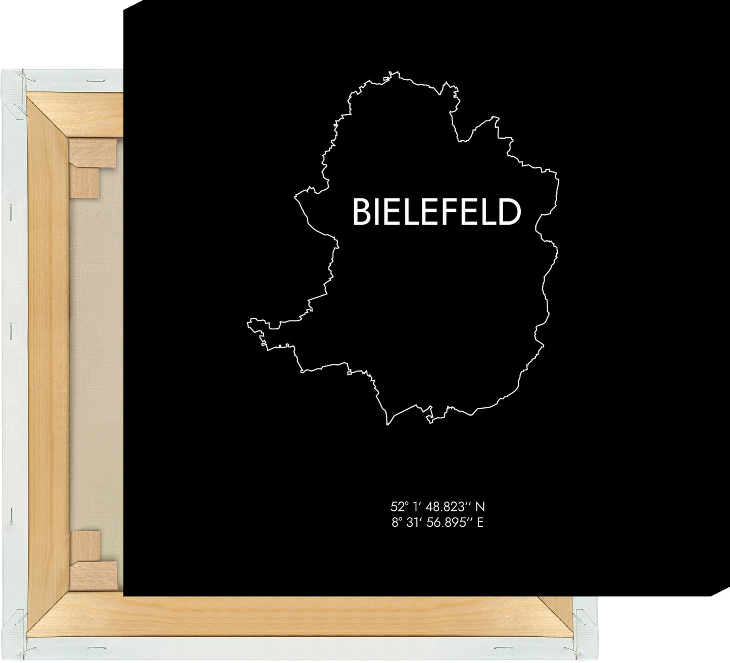 Leinwand Bielefeld Koordinaten #8