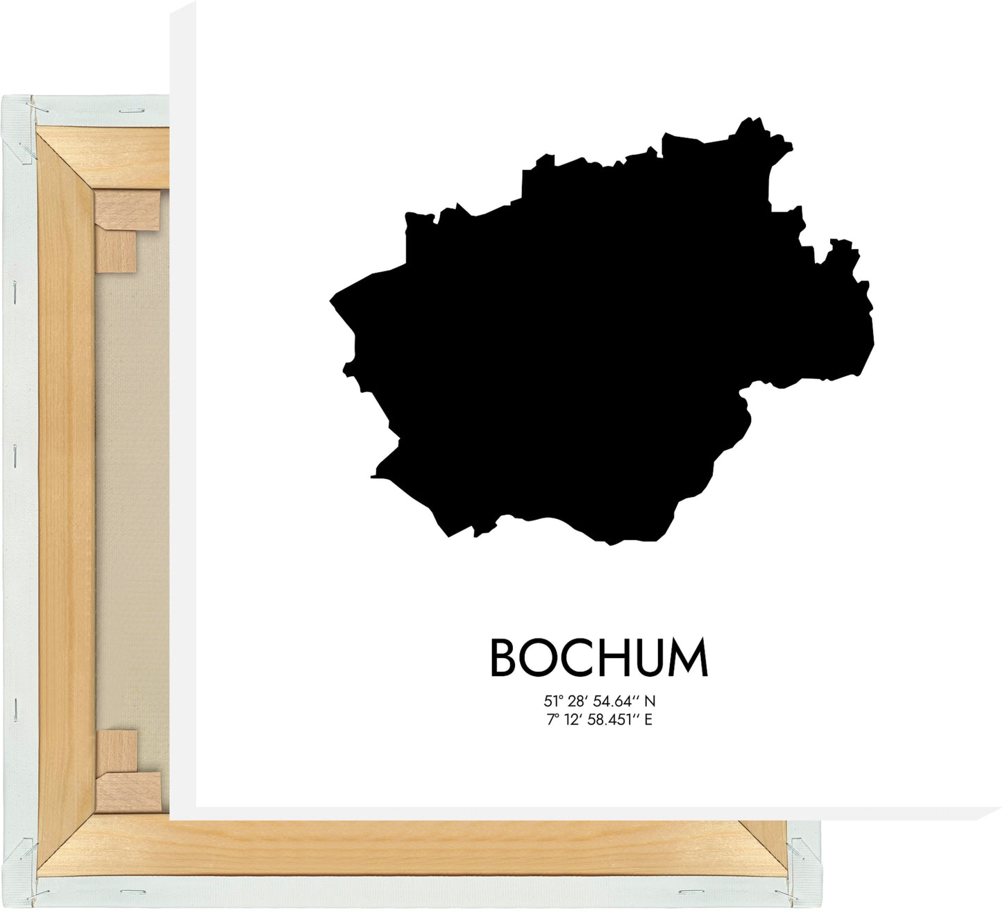 Leinwand Bochum Koordinaten #3