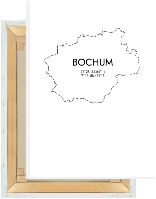 Leinwand Bochum Koordinaten #7