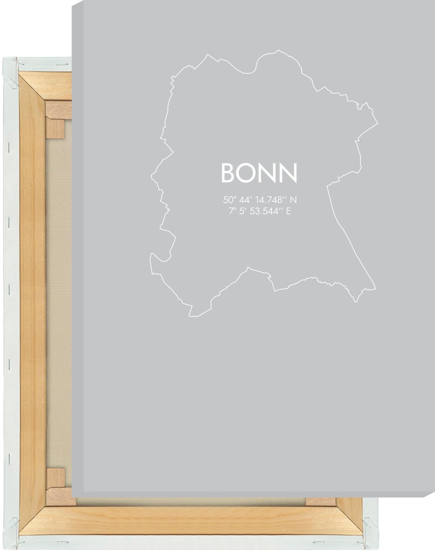 Leinwand Bonn Koordinaten #7