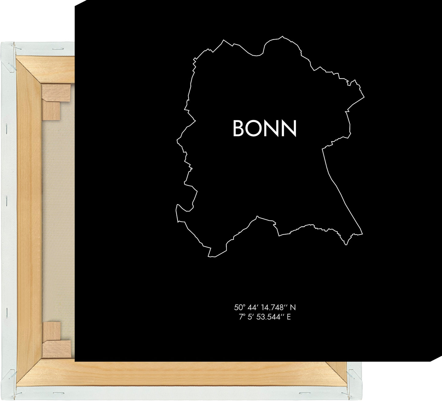 Leinwand Bonn Koordinaten #8