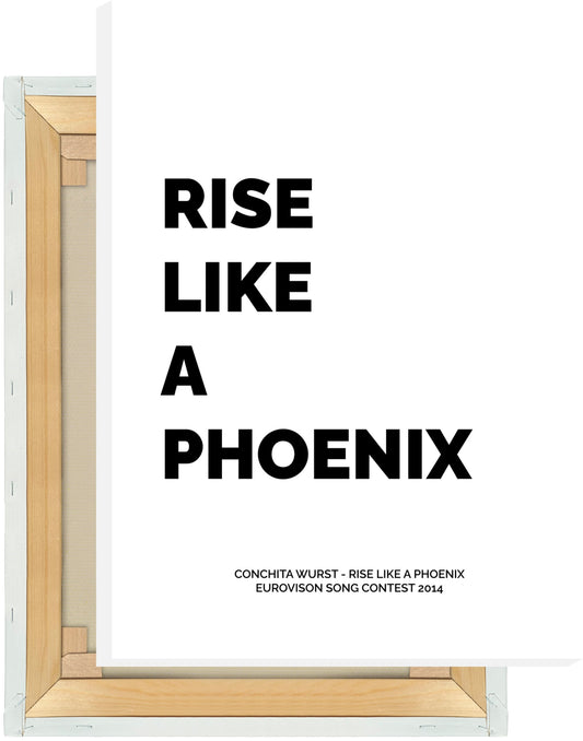 Leinwand Conchita Wurst - Rise Like A Phoenix (2014)
