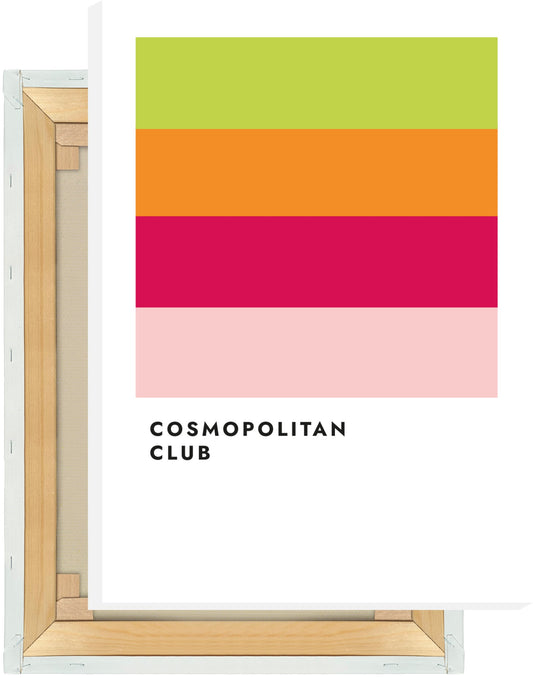 Leinwand Cosmopolitan Club