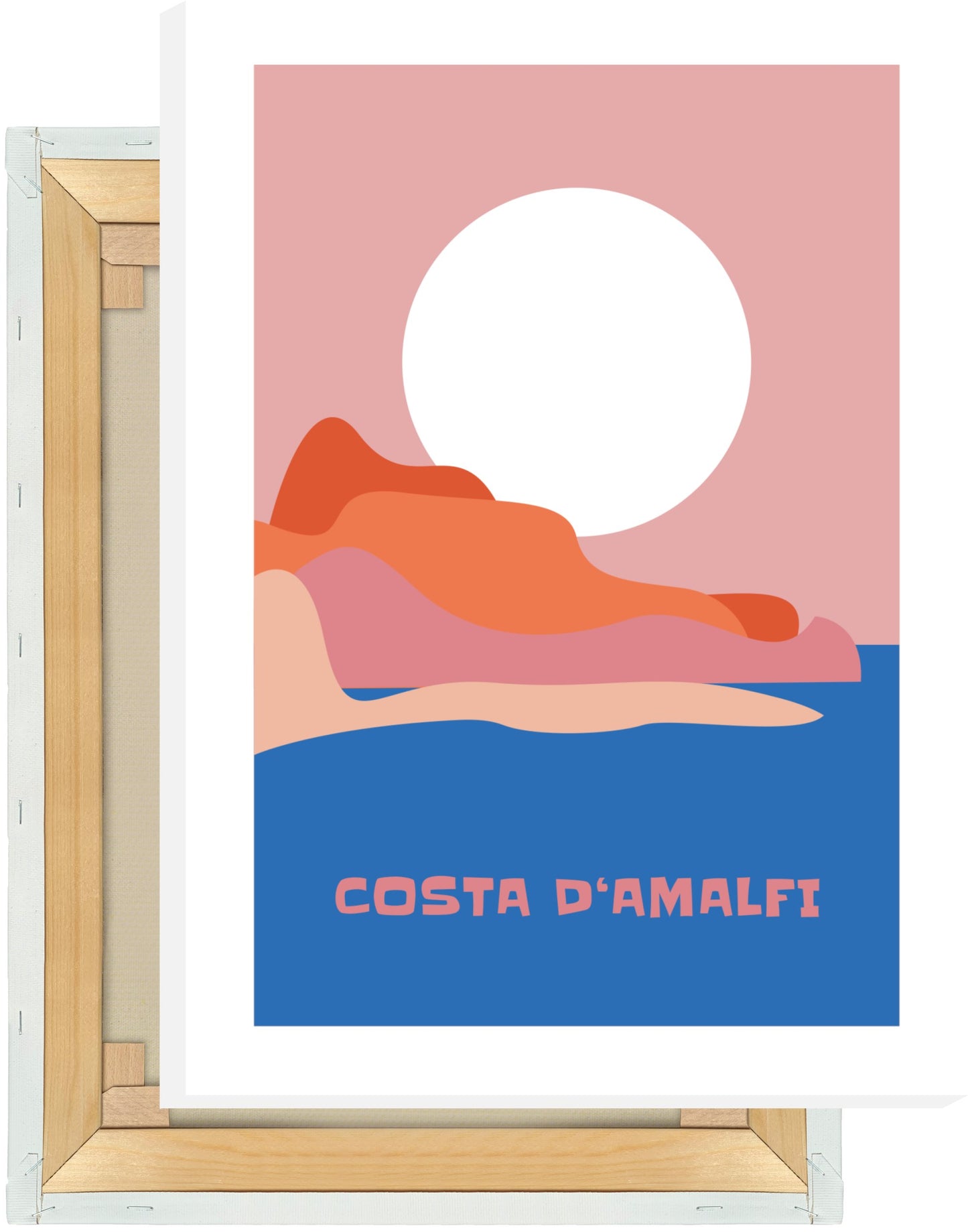 Leinwand Costa DAmalfi - La Dolce Vita Collection