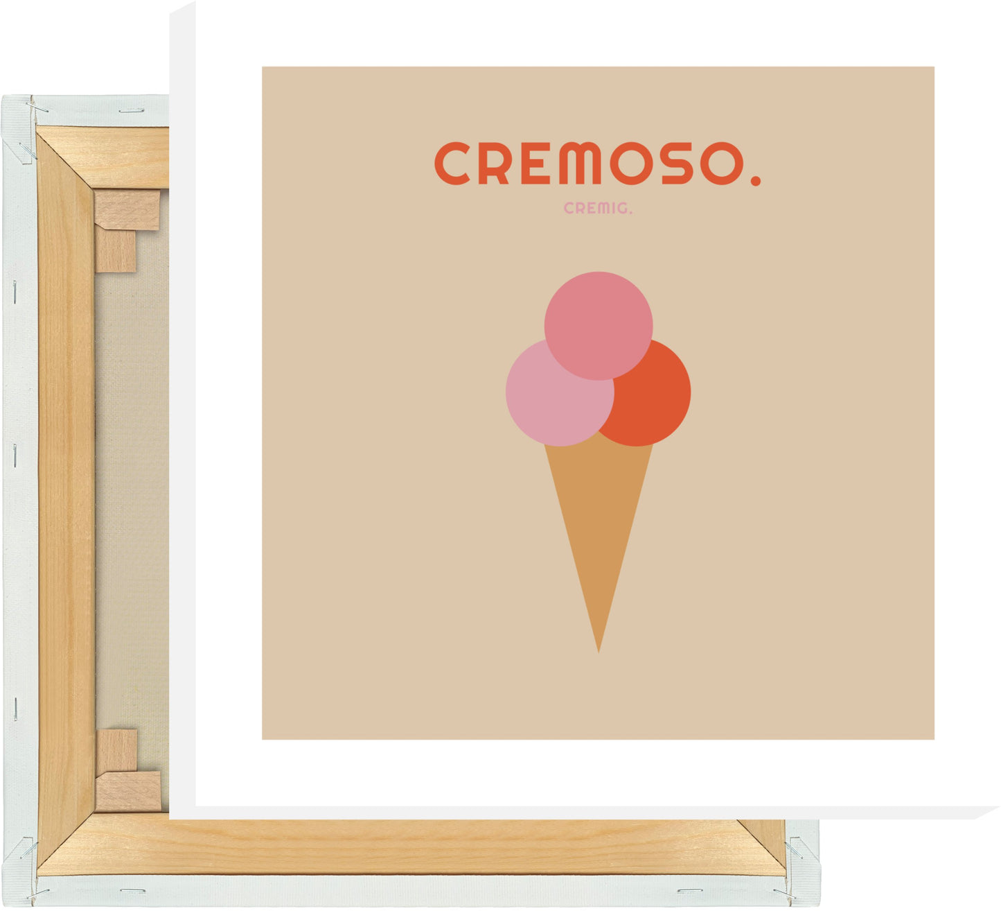 Leinwand Cremoso - Eiscreme - La Dolce Vita Collection