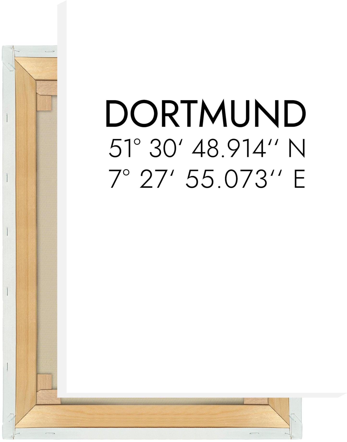 Leinwand Dortmund Koordinaten #1