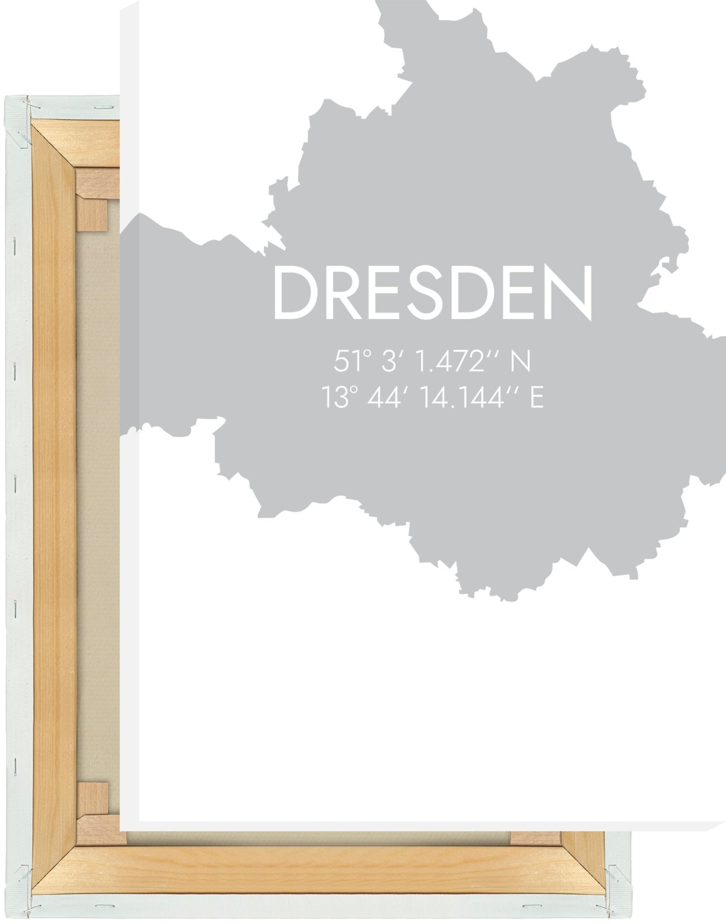 Leinwand Dresden Koordinaten #5
