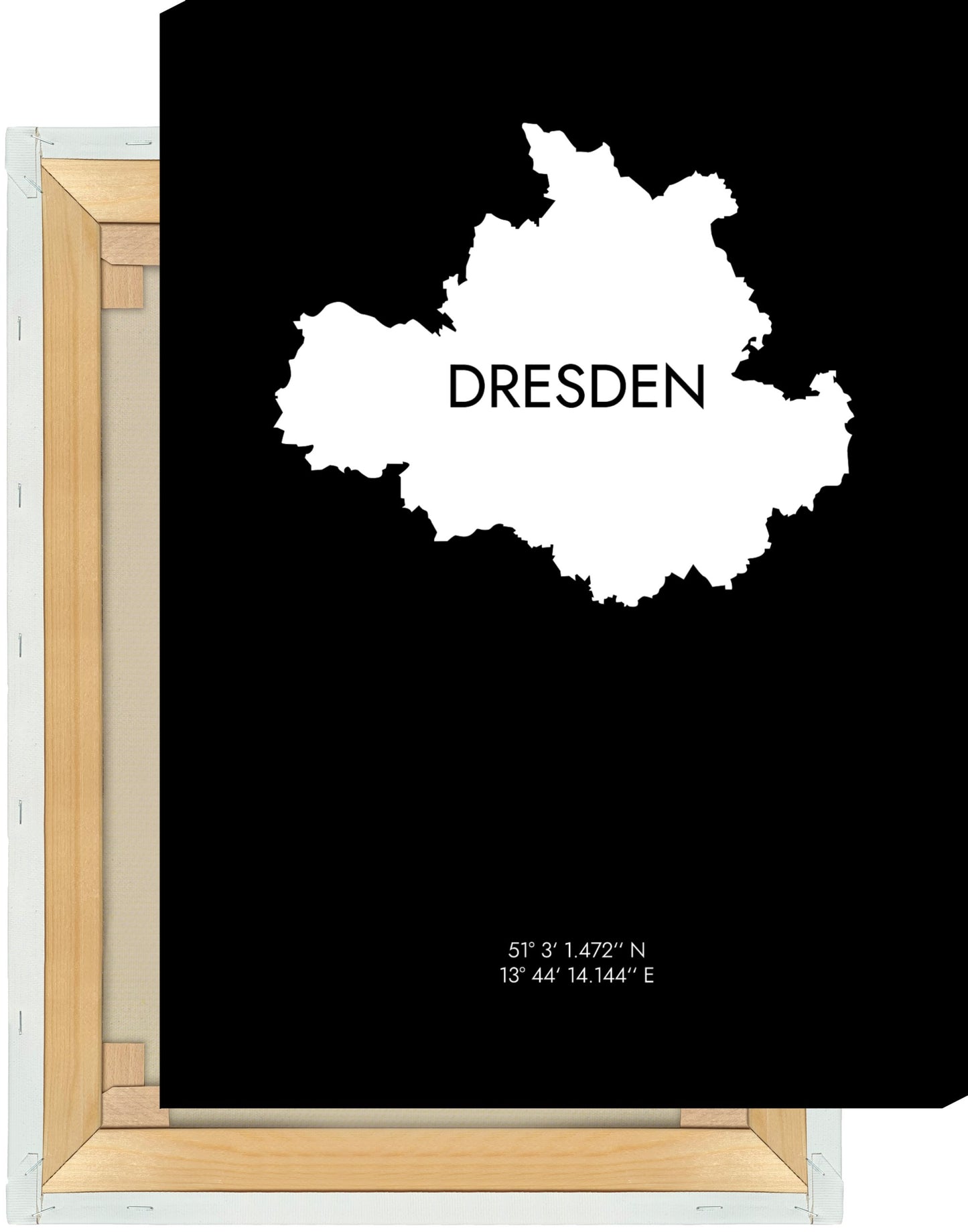 Leinwand Dresden Koordinaten #6