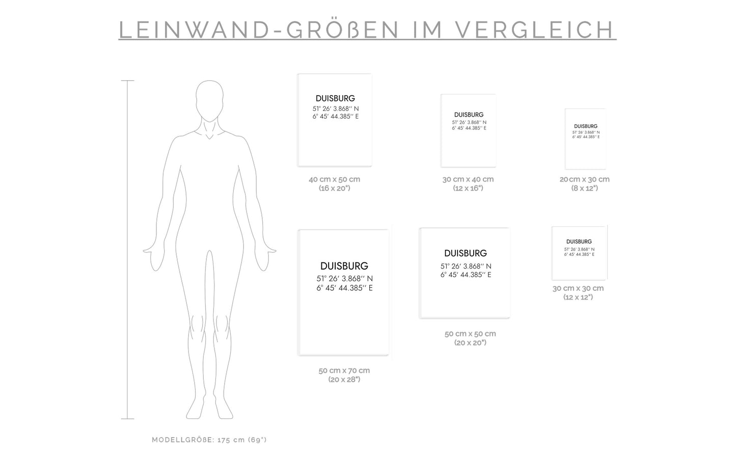 Leinwand Duisburg Koordinaten #1