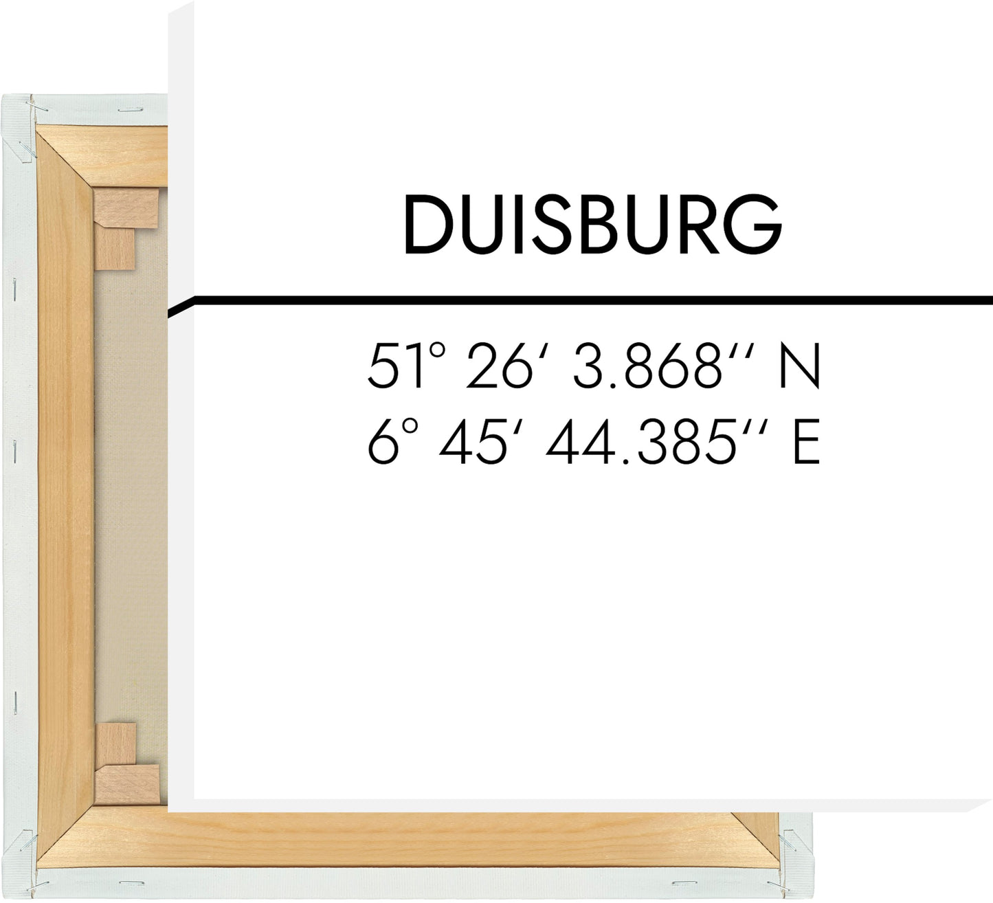 Leinwand Duisburg Koordinaten #2