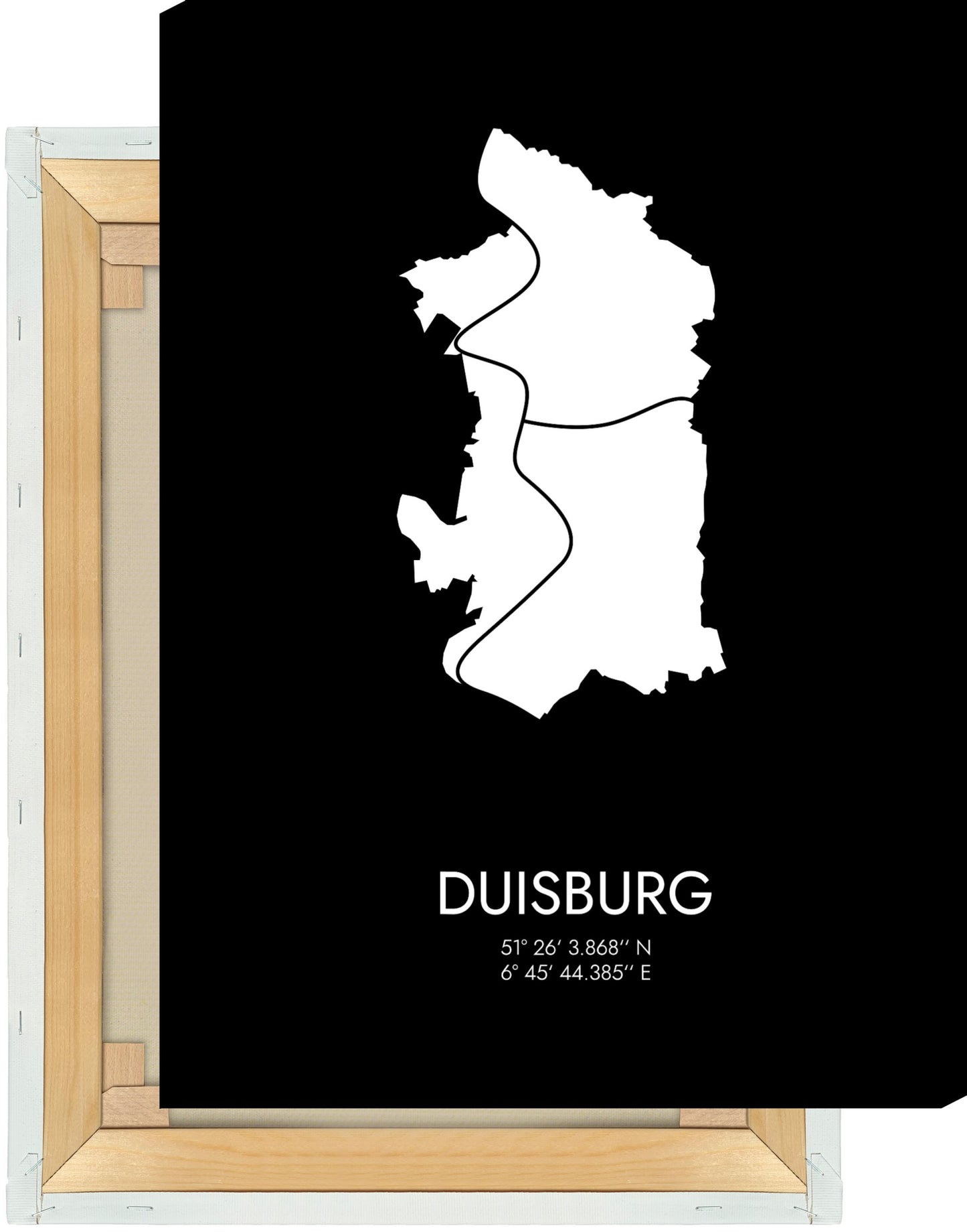 Leinwand Duisburg Koordinaten #3