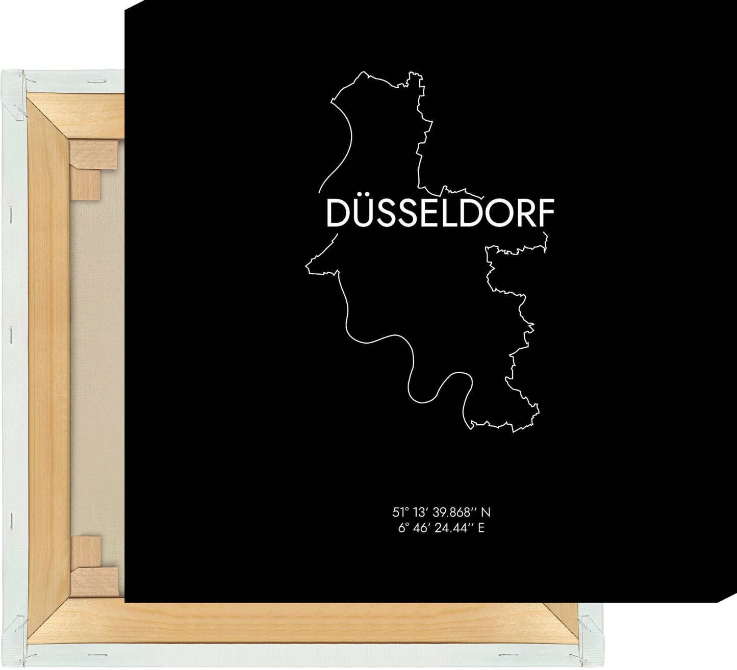Leinwand Düsseldorf Koordinaten #8