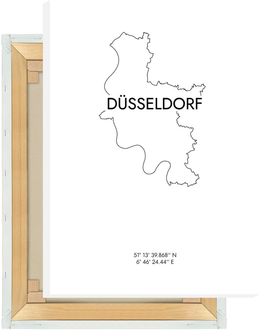 Leinwand Düsseldorf Koordinaten #8