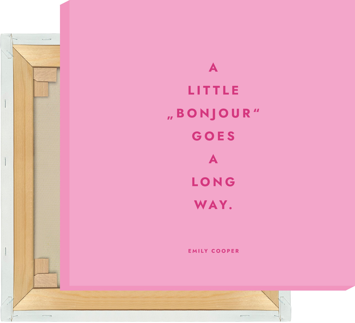 Leinwand Emily in Paris - A Little "Bonjour"