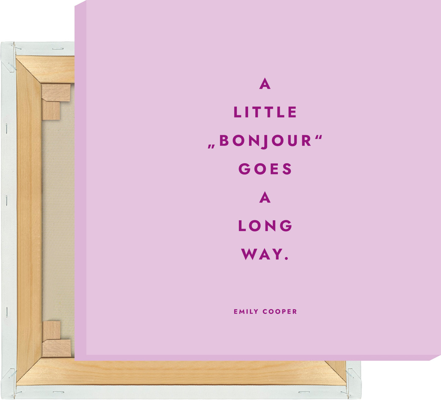Leinwand Emily in Paris - A Little "Bonjour"