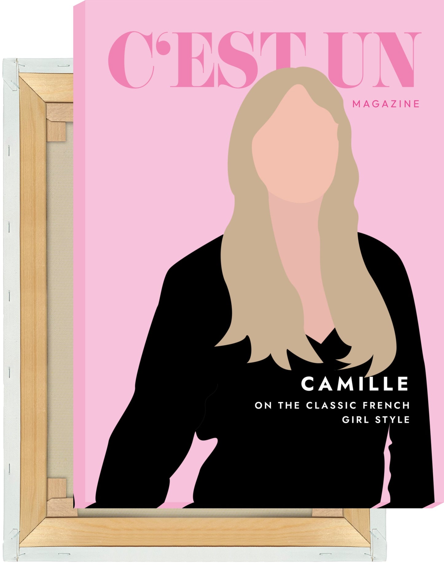 Leinwand Emily in Paris - Cest Un Magazine - Camille