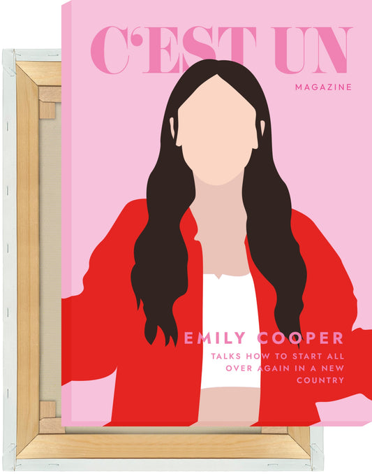 Leinwand Emily in Paris - Cest Un Magazine - Emily Cooper