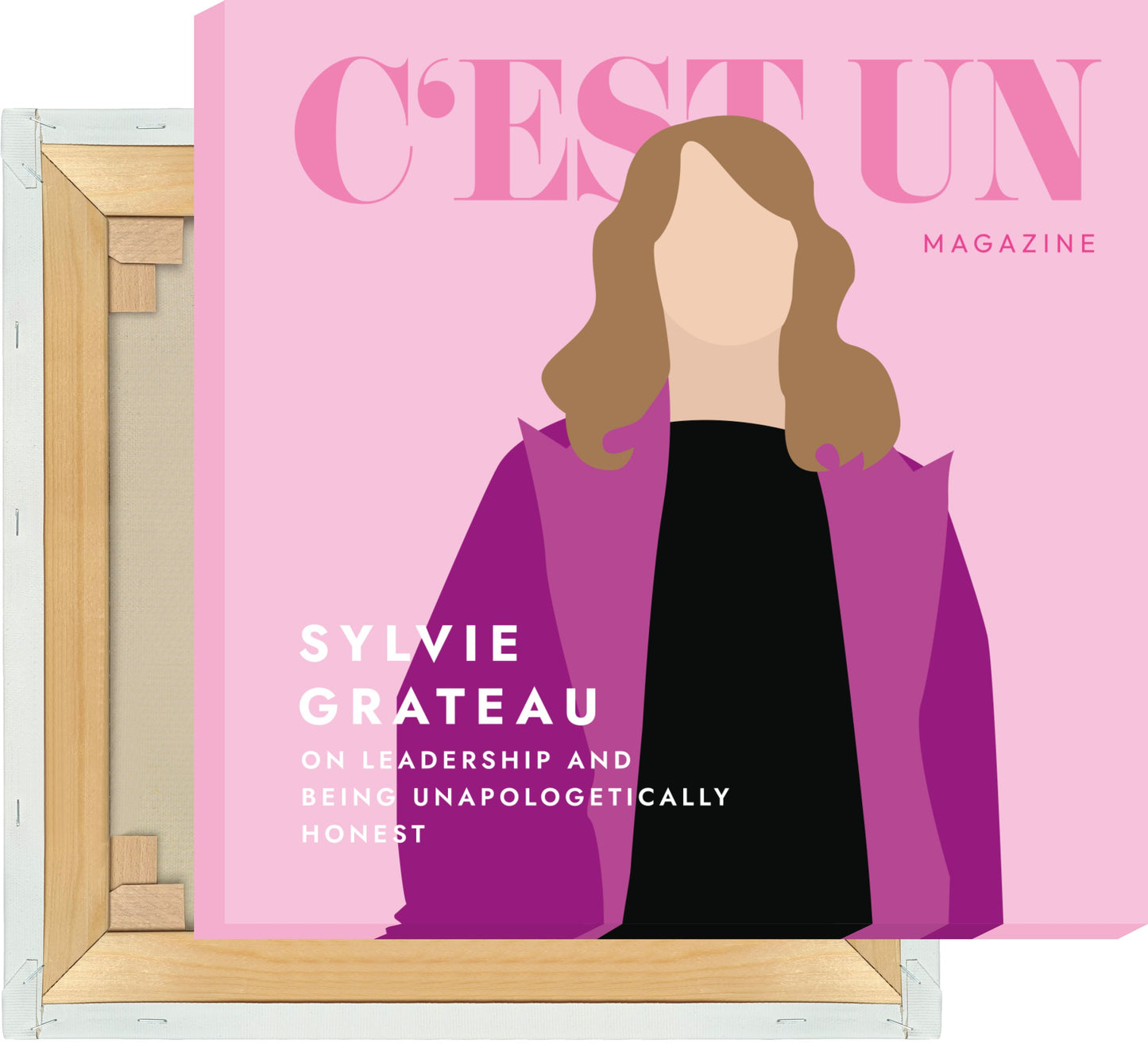 Leinwand Emily in Paris - Cest Un Magazine - Sylvie Grateau