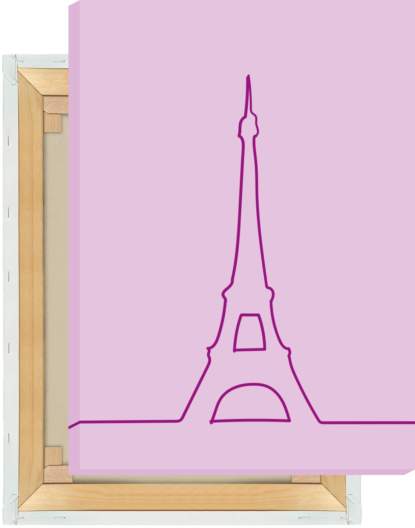 Leinwand Emily in Paris - Eiffelturm