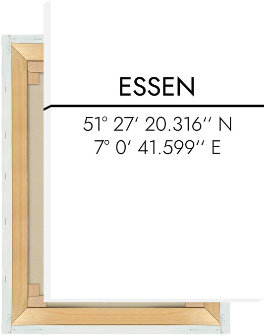 Leinwand Essen Koordinaten #2