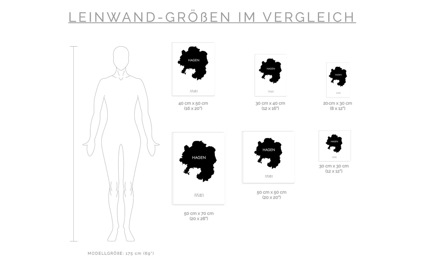Leinwand Hagen Koordinaten #6