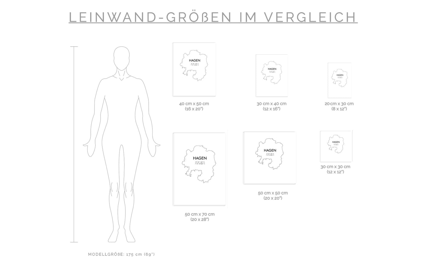 Leinwand Hagen Koordinaten #7