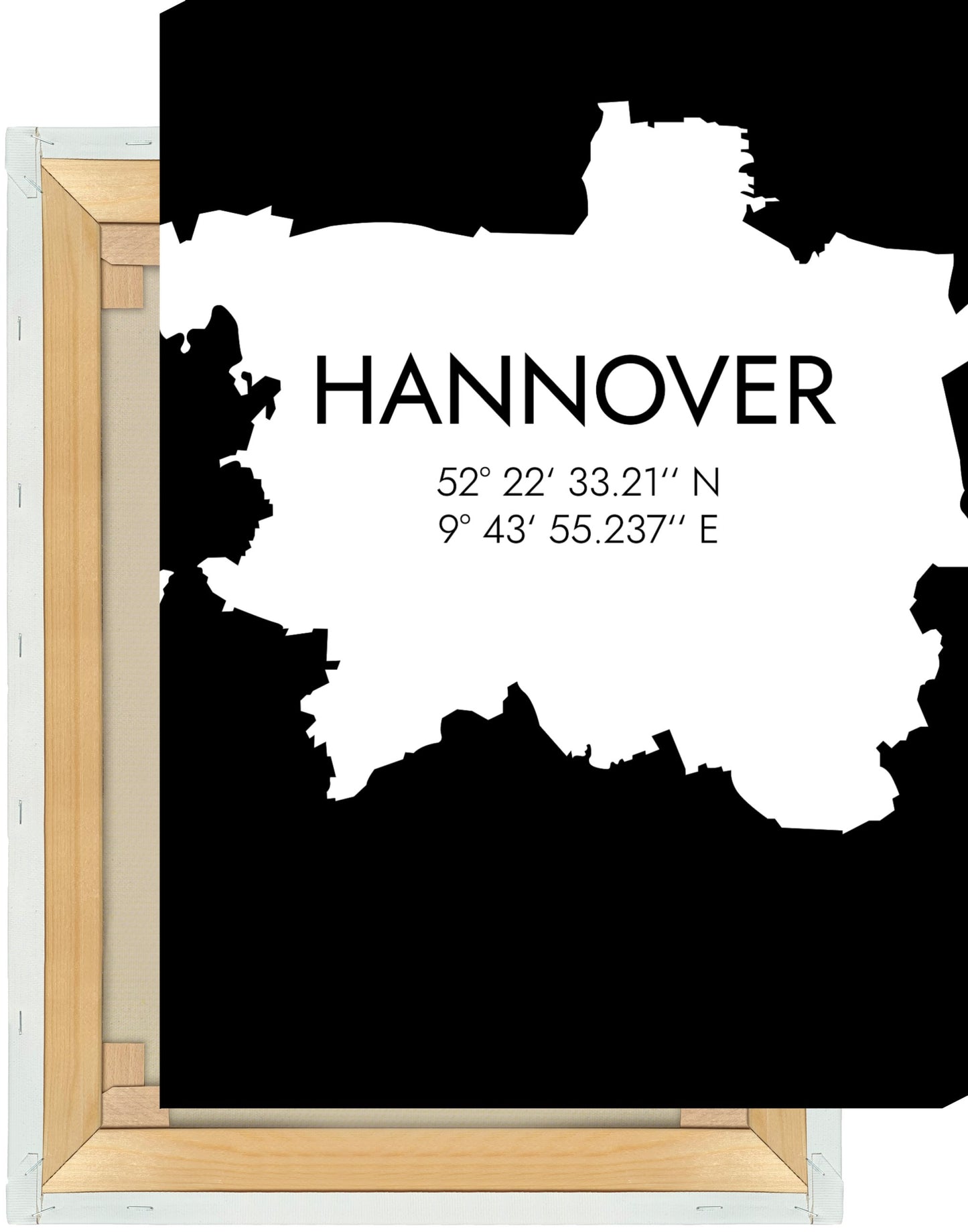 Leinwand Hannover Koordinaten #5