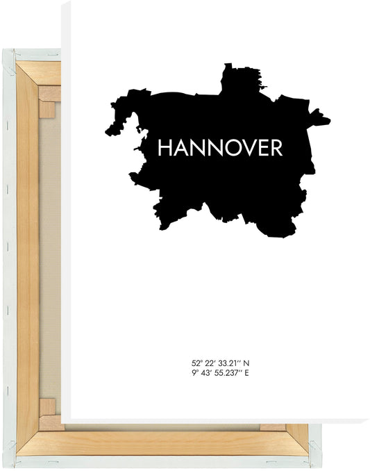 Leinwand Hannover Koordinaten #6