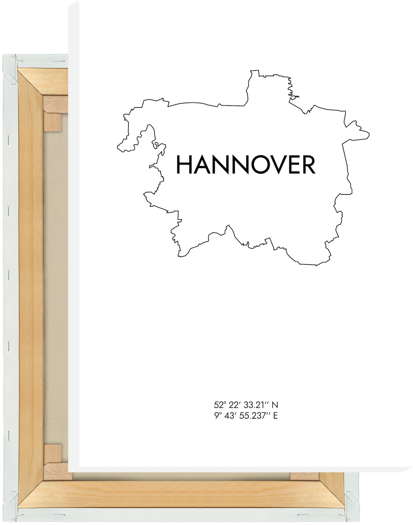 Leinwand Hannover Koordinaten #8