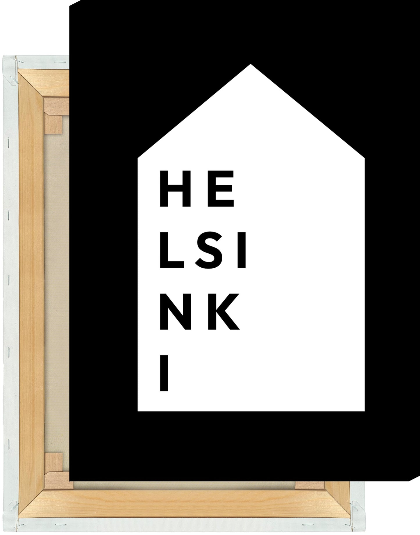 Leinwand Haus Helsinki