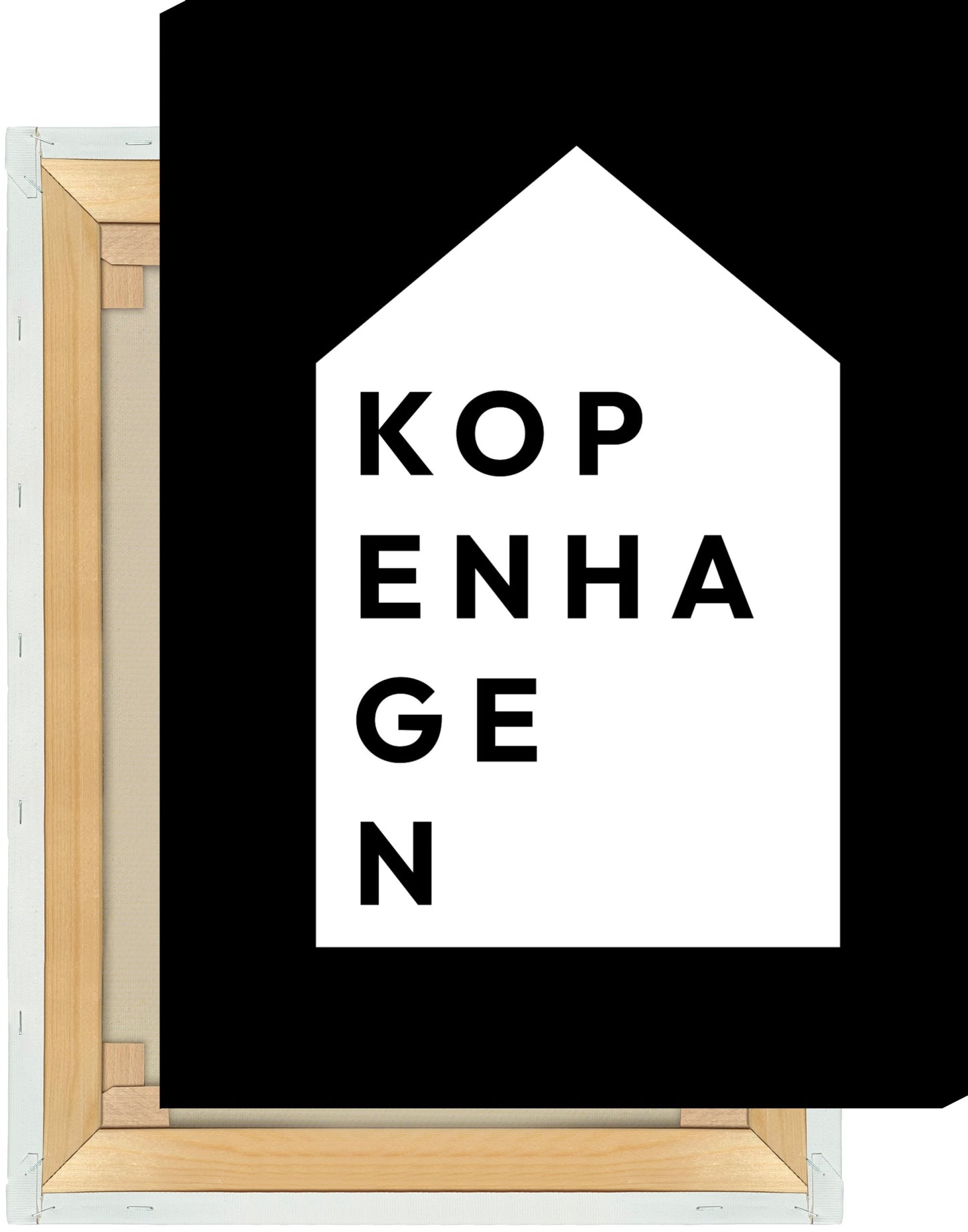 Leinwand Haus Kopenhagen