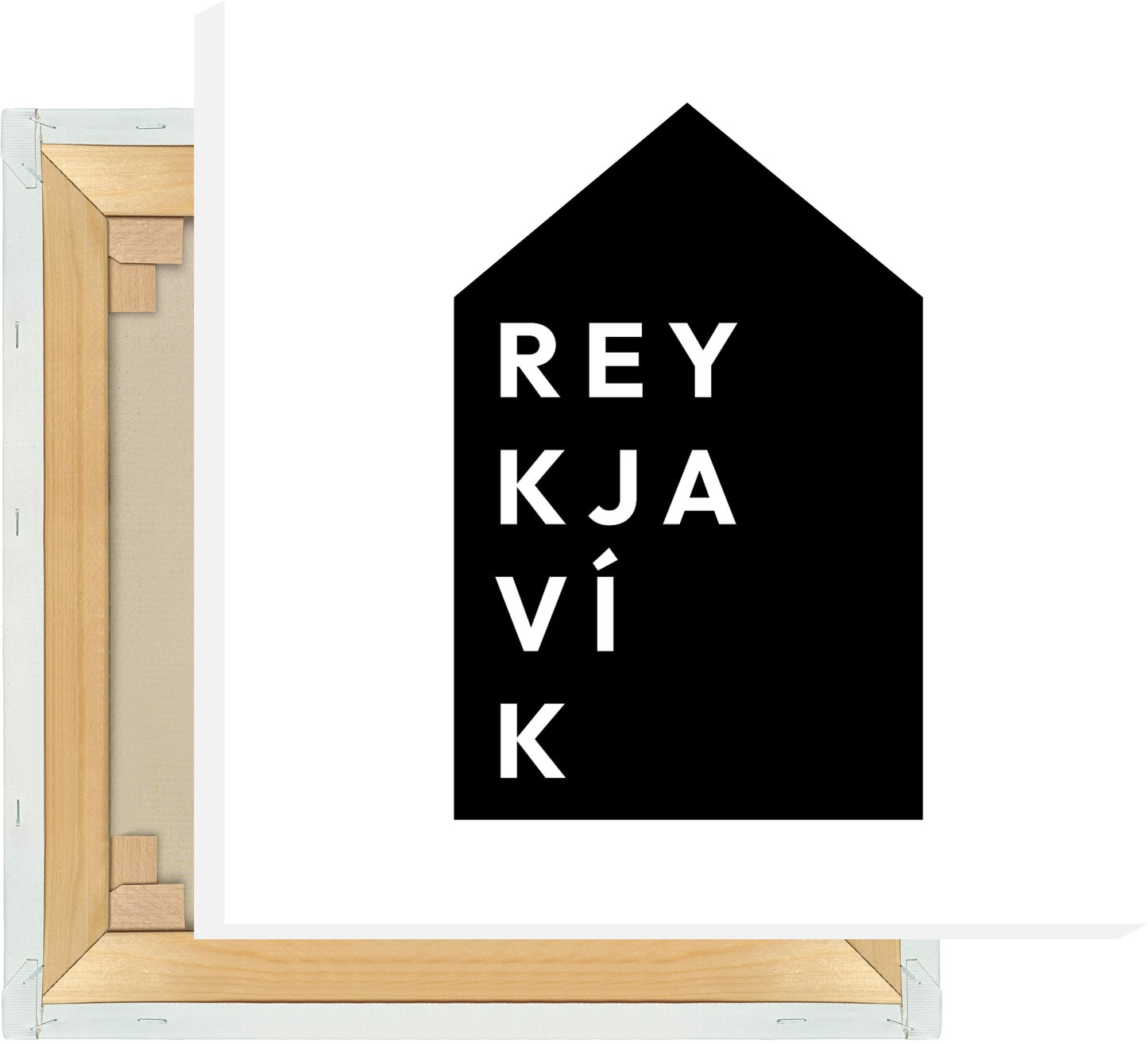 Leinwand Haus Reykjavík