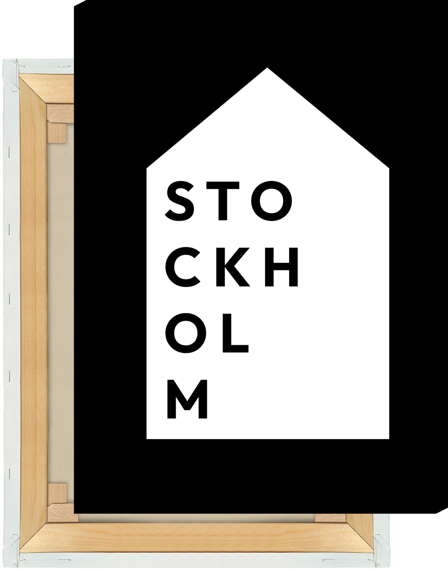Leinwand Haus Stockholm