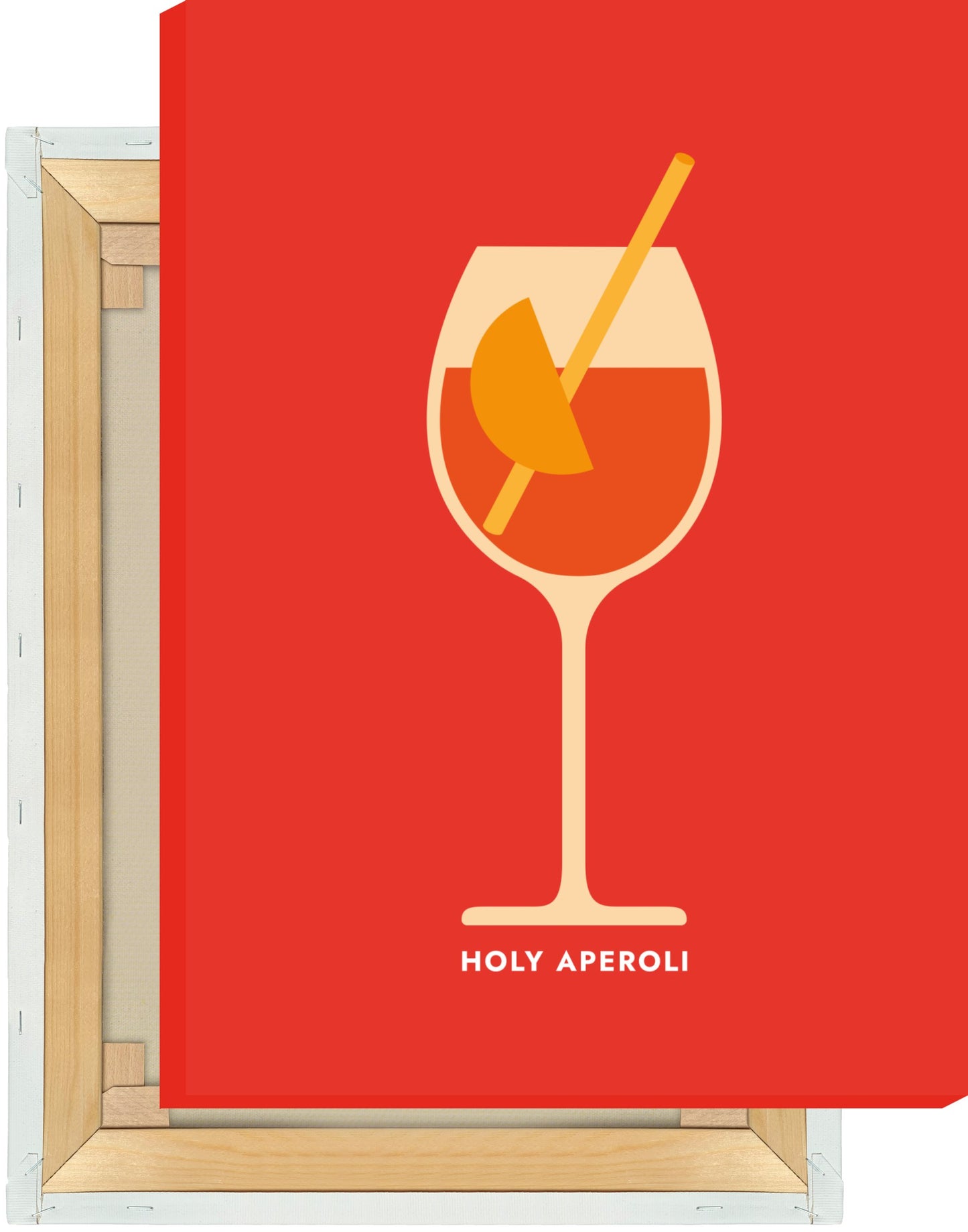 Leinwand Holy Aperoli - Glas