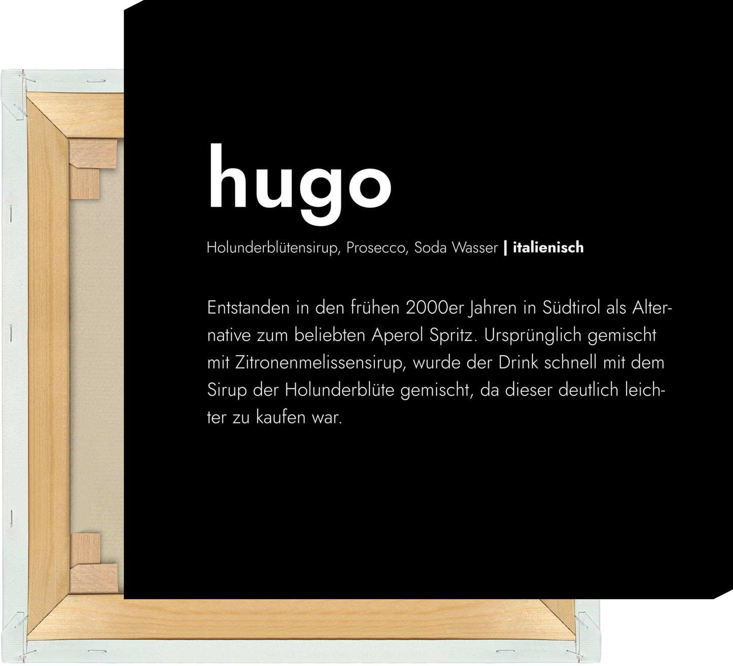 Leinwand Hugo - Definition