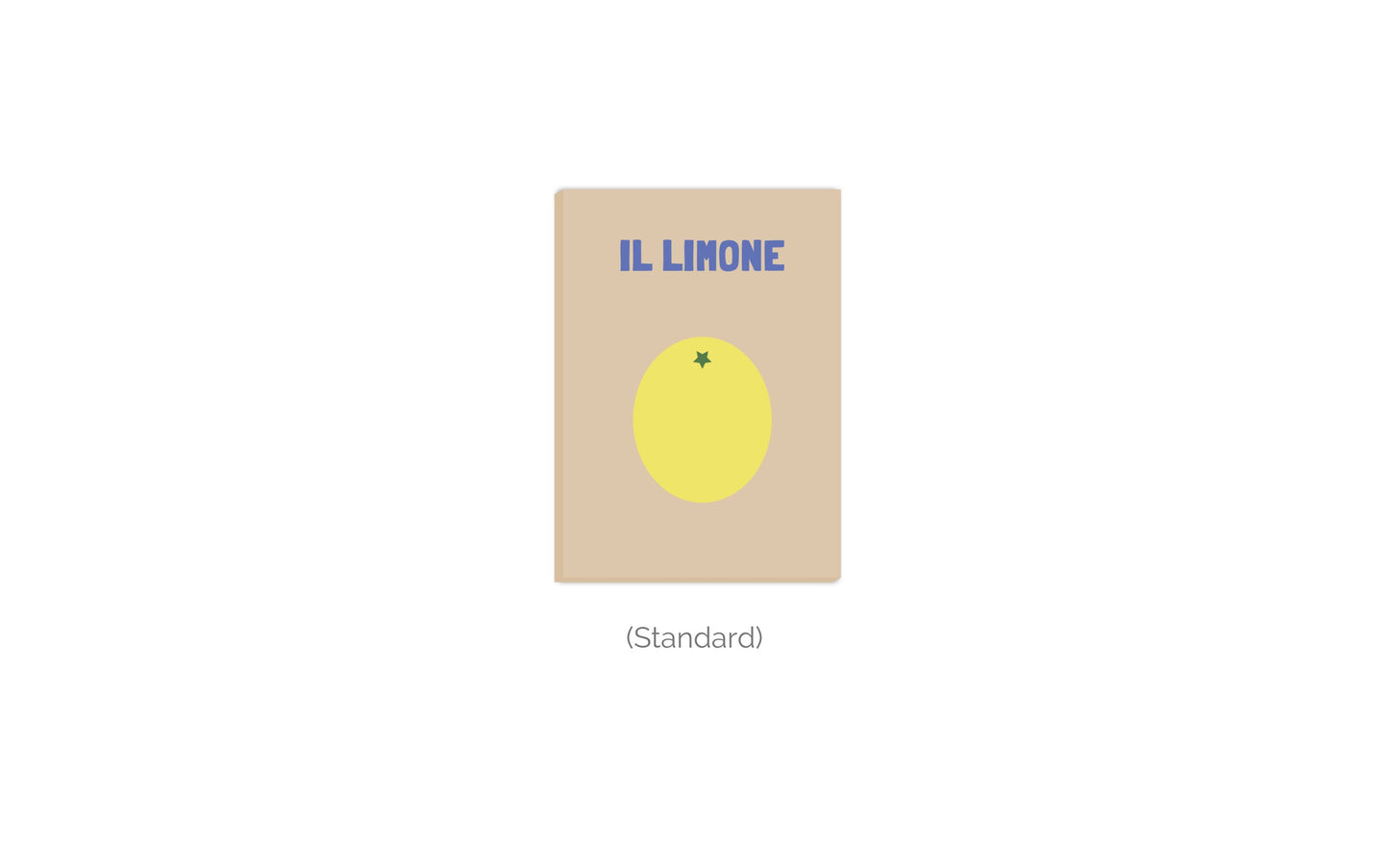Leinwand Il Limone - Zitrone - La Dolce Vita Collection