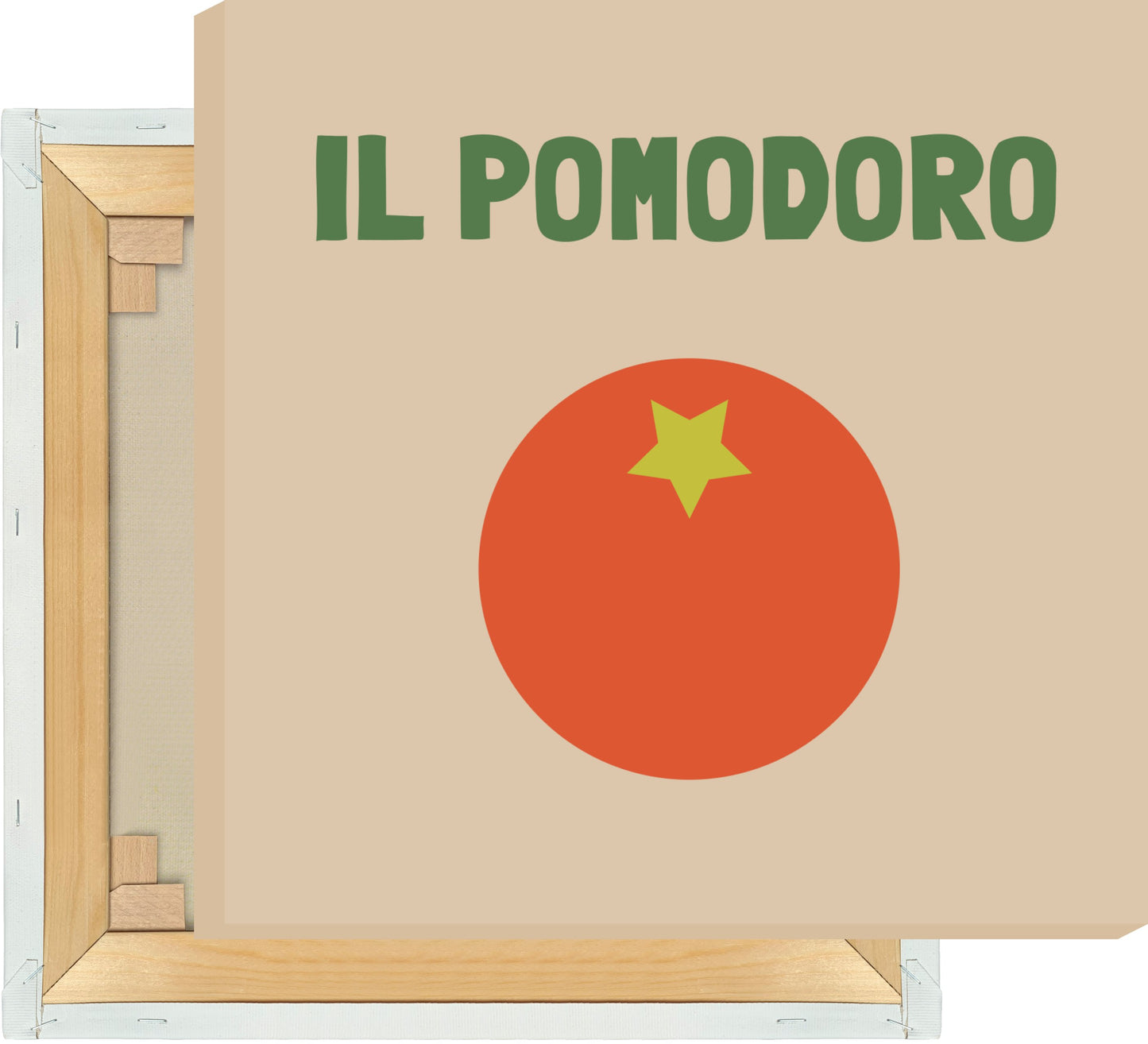 Leinwand Il Pomodoro - Tomate - La Dolce Vita Collection