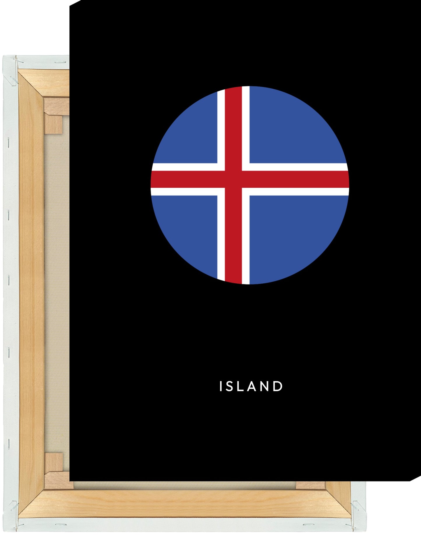 Leinwand Island Kreis