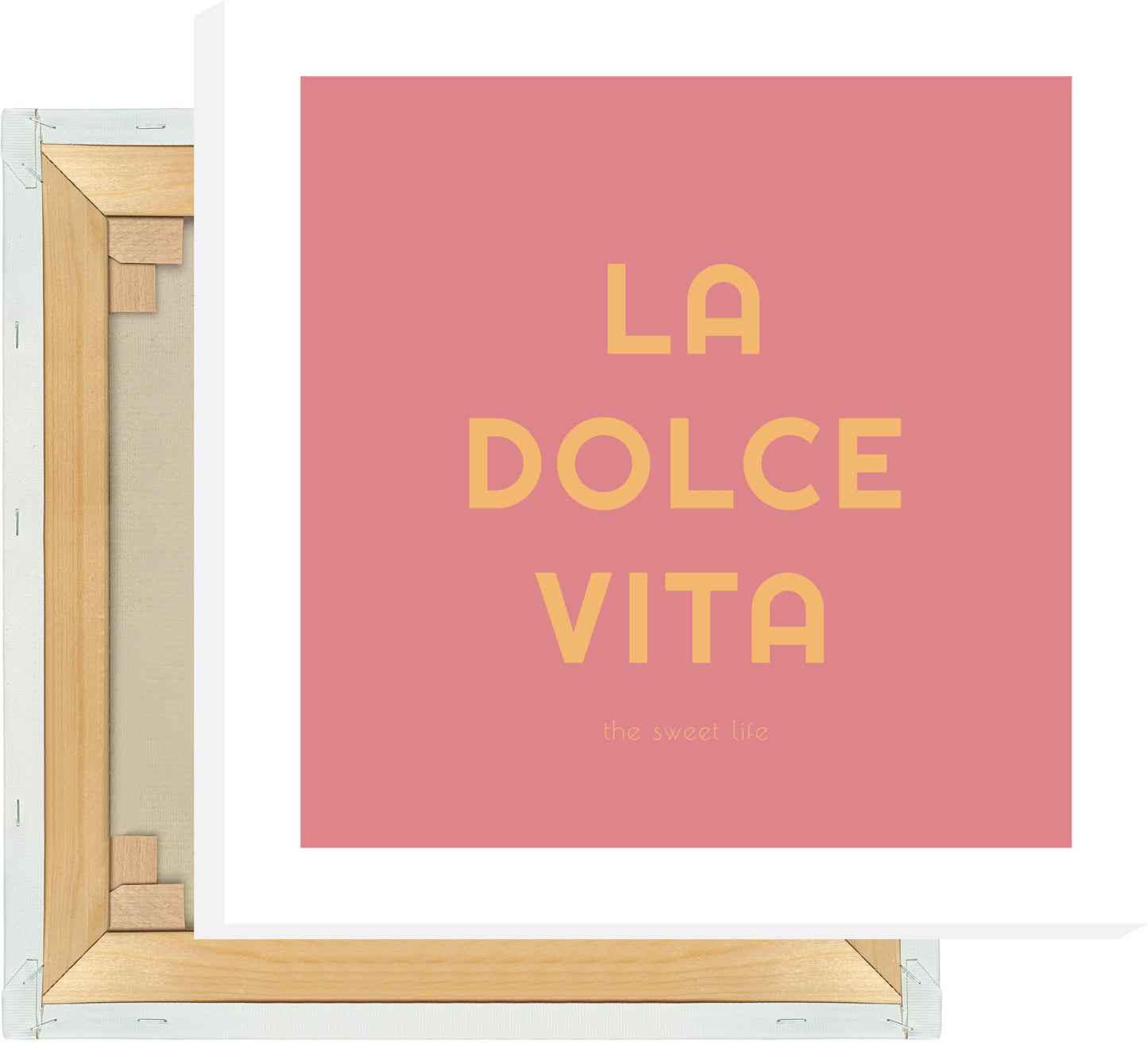 Leinwand La Dolce Vita - The Sweet Life - La Dolce Vita Collection