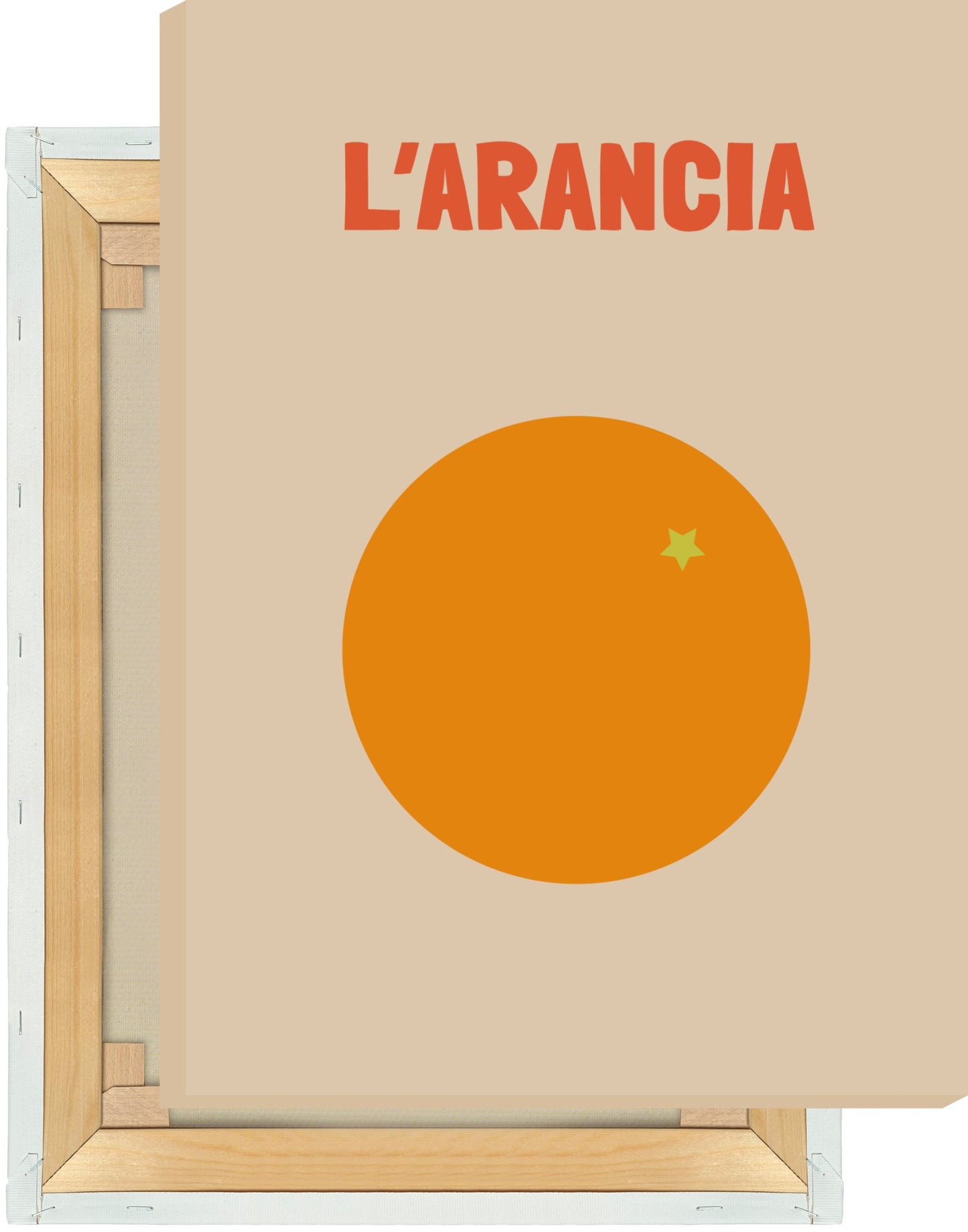 Leinwand LArancia - Orange - La Dolce Vita Collection