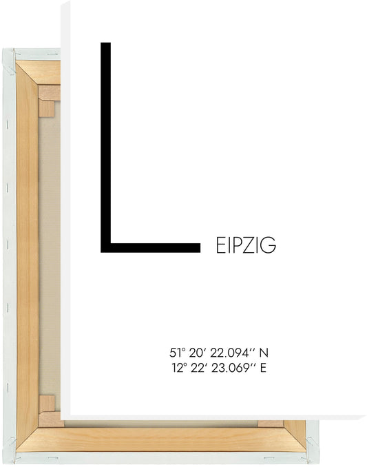 Leinwand Leipzig Koordinaten #4