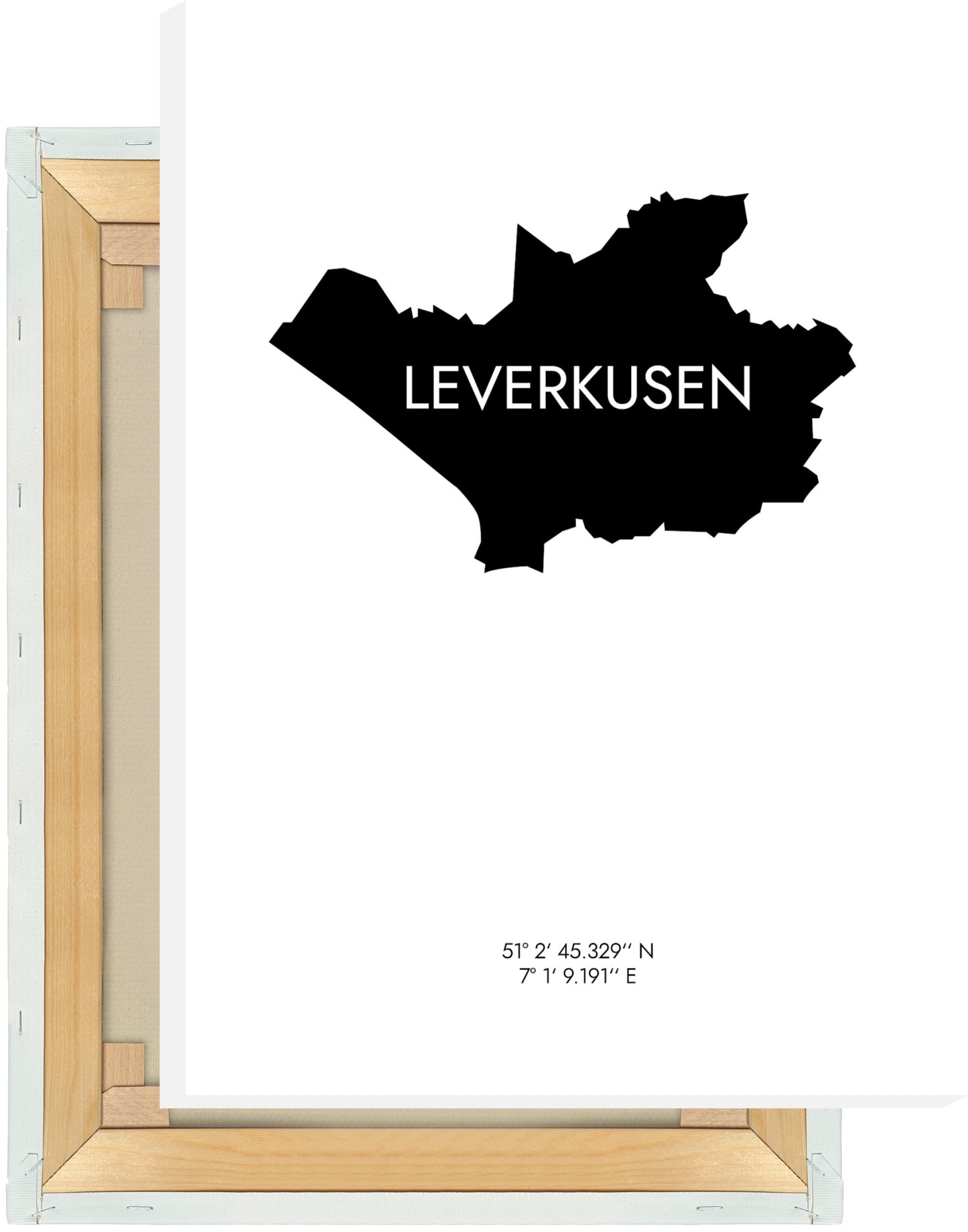 Leinwand Leverkusen Koordinaten #6