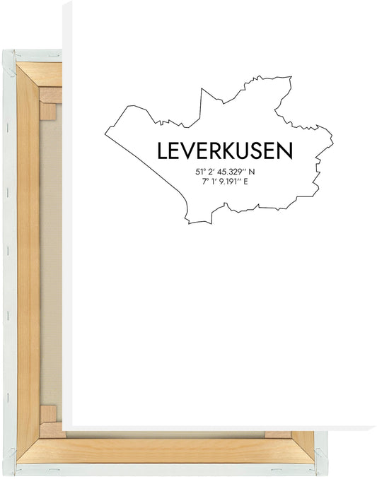 Leinwand Leverkusen Koordinaten #7