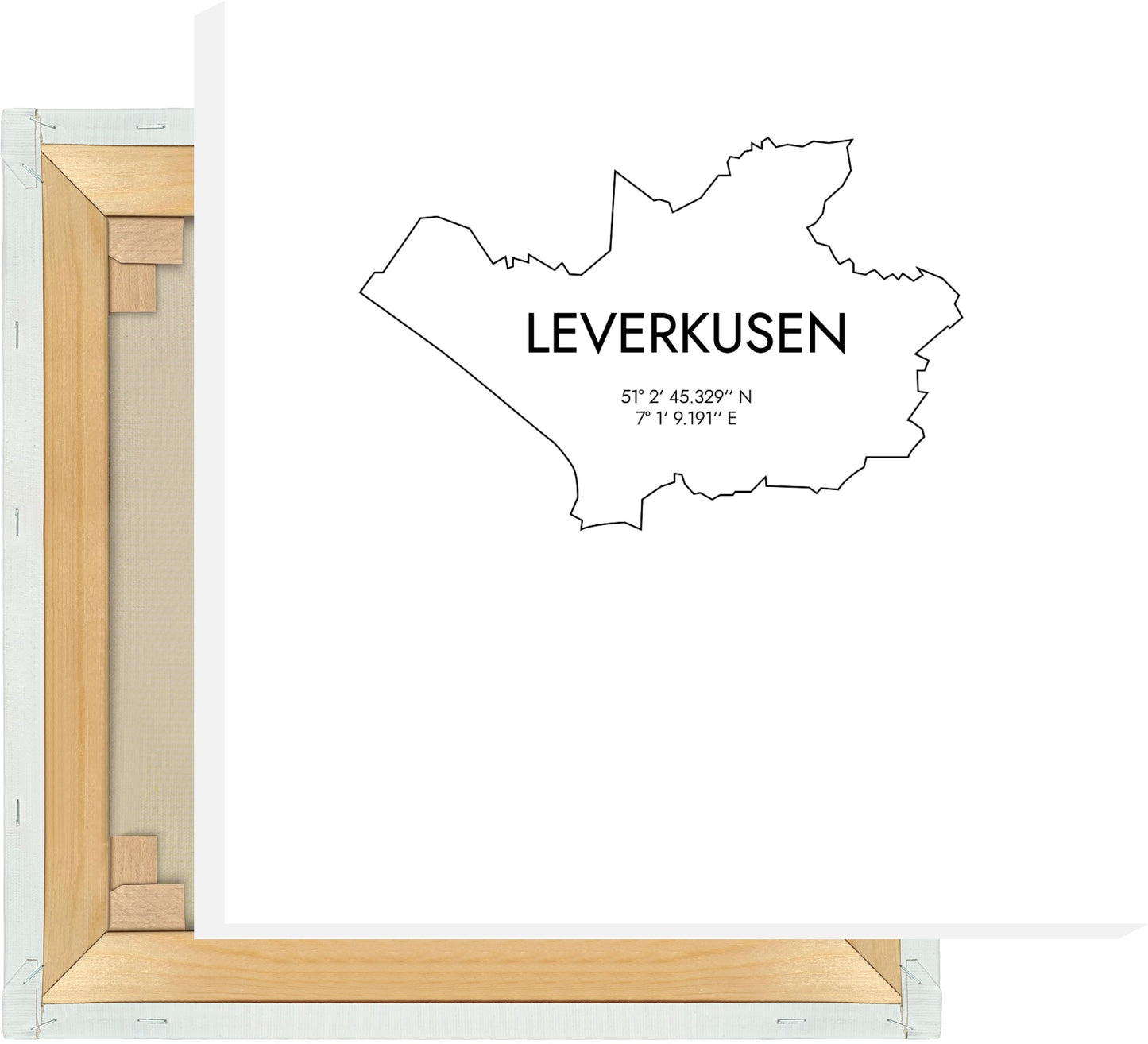 Leinwand Leverkusen Koordinaten #7