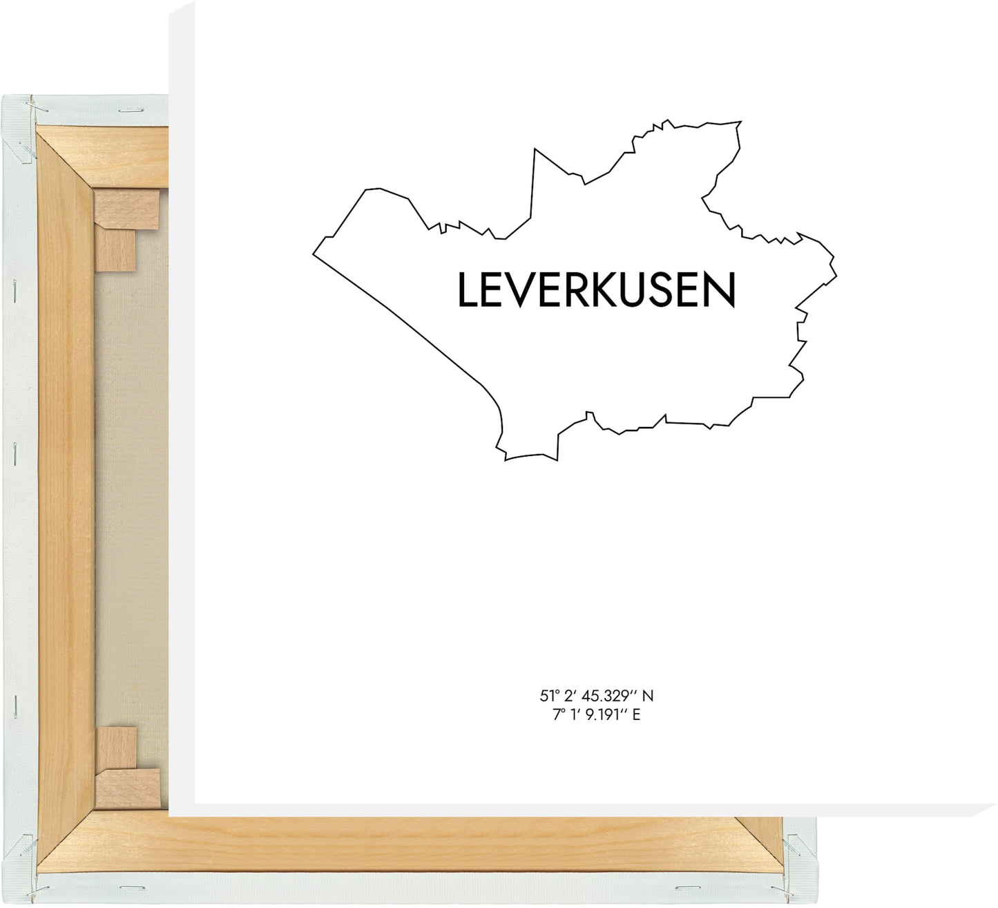 Leinwand Leverkusen Koordinaten #8