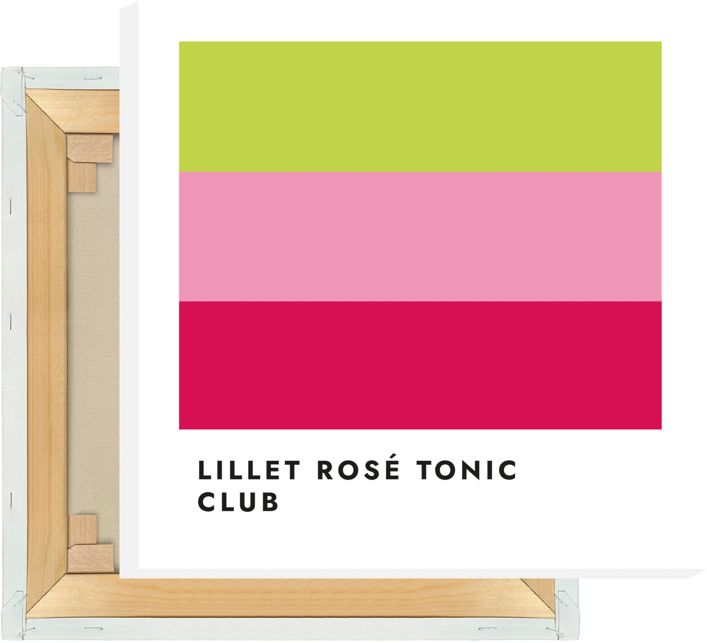 Leinwand Lillet Rosé Tonic Club