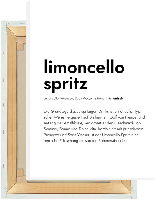 Leinwand Limoncello Spritz - Definition