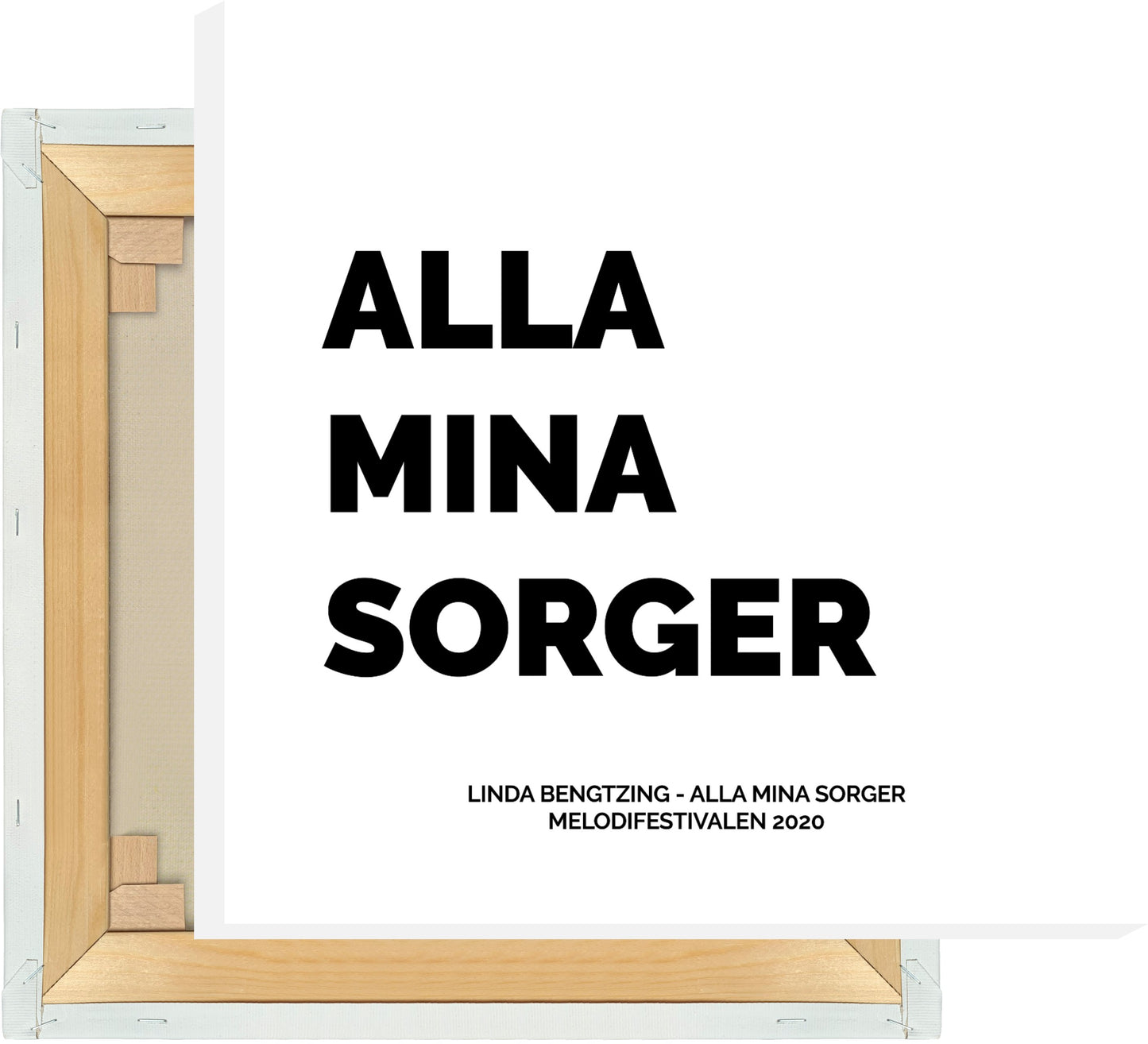 Leinwand Linda Bengtzing - Alla Mina Sorger
